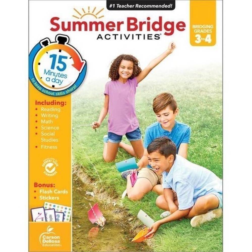 Summer Bridge Activities Spanish, Grade 3-4 - BRAND NEW